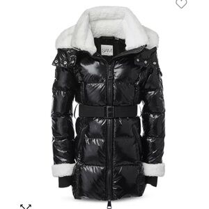 Girls SAM Soho sherpa down puffer jacket winter coat